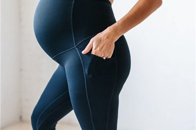 Classic style soft pregnant women maternity leggings (6)