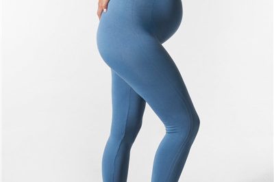Compression maternity seamless high support leggings (1)