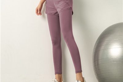 Fashion high waist sports tight yoga women leggings (4)