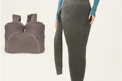 Heat compression hip pull fleece lined leggings (2)