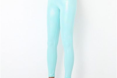 Shiny high waist glossy leggings hot sale (6)