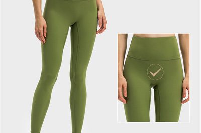 Soft fabric spring color stretch push up high wais leggings (3)