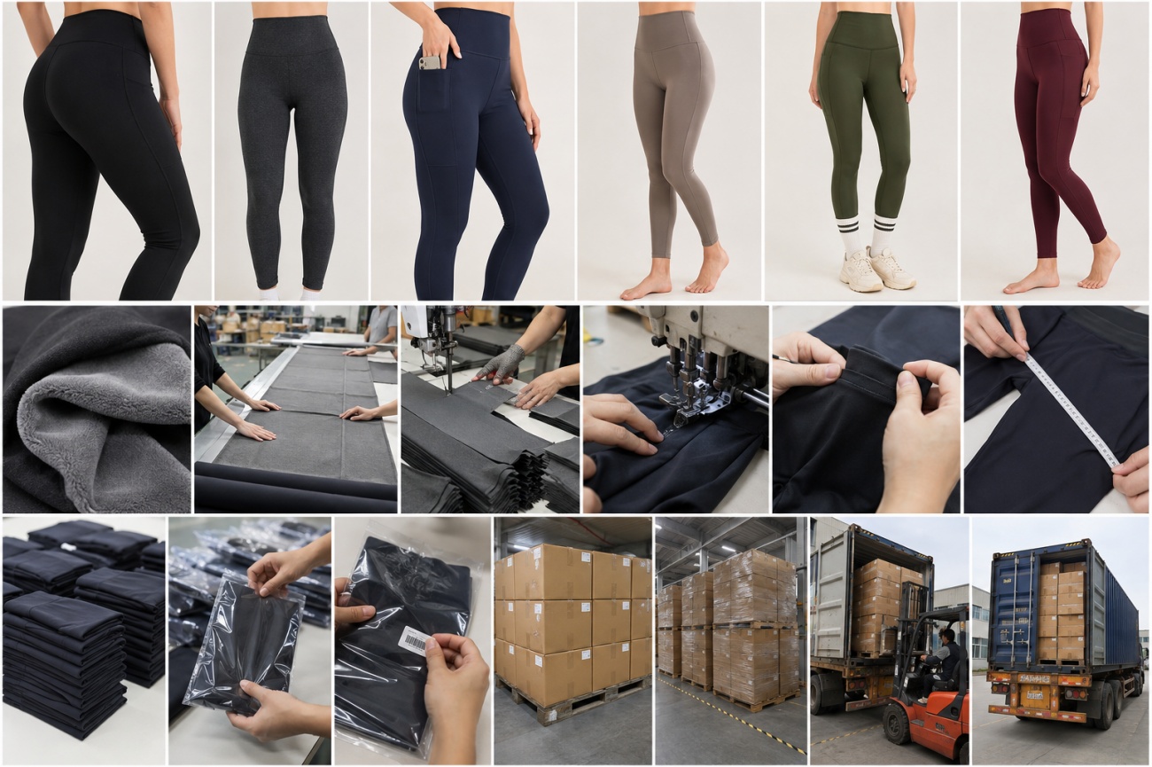 Fleece lined leggings